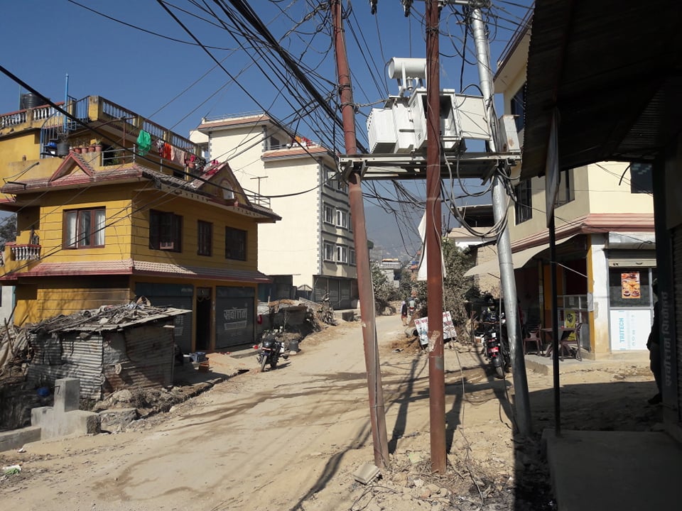 Transformer and utility infrastructure at Gamcha