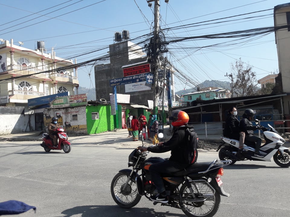 Rudreswor Chowk during Budhanilkantha survey